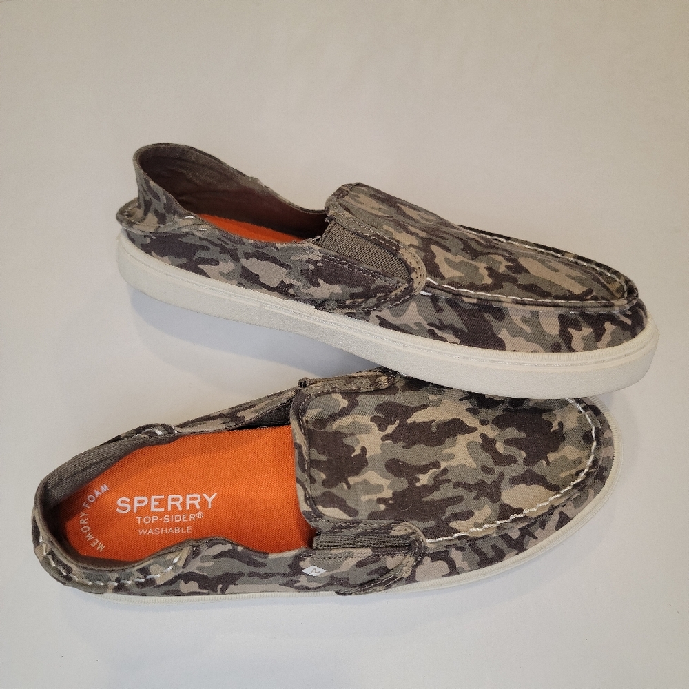 Sperry Kids Boys Saltie Washable Slip On  Sneakers Casual Shoes Casual Size 6